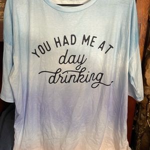 Day Drinking Tie Dye T Shirt